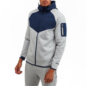 ชุดวอร์มผ้าฝ้าย/โพลีเอสเตอร์สำหรับผู้ชายชุดวอร์มผ้าคอตตอนสำหรับผู้ชายทำโลโก้ได้ตามสั่ง Made100 % - Product Image 2