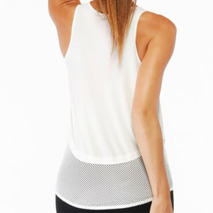 เสื้อกล้ามเล่นกีฬาพิมพ์ลายเสื้อกล้ามเสื้อกล้ามฟิตเนสผู้หญิงเสื้อกล้ามเพาะกายเล่นยิมวิ่งโลโก้ออกแบบได้ตามต้องการ - Product Image 5