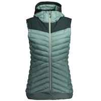 Gilet matelassé en toile brodée grande taille pour femme, respirant et coupe-vent, idéal pour l'automne