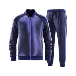Nouveaux vêtements de sport en gros concevez votre propre survêtement de sport unisexe survêtements ensemble de sport léger séchage rapide polyester/coton - Product Image 3