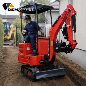 <span class=keywords><strong>Mini</strong></span>-excavatrice <span class=keywords><strong>Kubota</strong></span> de 1,2 tonne, 975 kg, compacte, diesel, sur chenilles, petite micro-excavatrice pour travaux de construction civile - Product Image 1