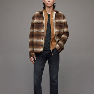 Chaqueta de Cuero para Hombre Estilo Motero, Chaqueta de Gamuza Auténtica, Chaqueta Elegante y Moderna, Chaqueta de Cuero Genuino de Alta Calidad para Hombre - Product Image 4