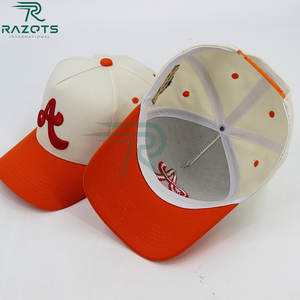 Casquette de Baseball personnalisée de qualité supérieure broderie haute densité bouffée impression respirant imperméable coton sportif Snapback équipe marque - Product Image 6