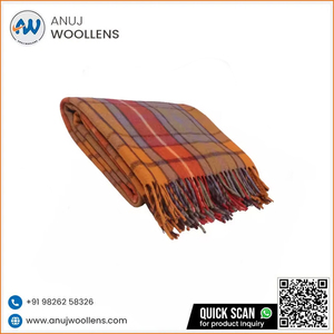 Nouvelle couverture Tartan Antique Buchanan de conception la plus vendue du fabricant indien - Product Image 2