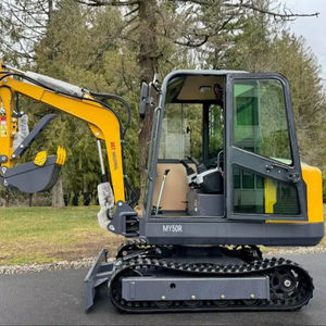 LIVRAISON GRATUITE AGT MY50R MINI-EXCAVATRICE HYDRAULIQUE 27 CV LAME DE REMPLACEMENT 51 POUCES BAC À DÉGRAVURE 16 POUCES AVEC DENTS CONTRÔLE PÉDALIER APPROUVÉ EPA CE - Product Image 1