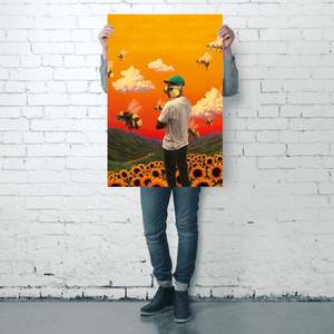 Póster de Tyler, the Creator con Diseño Contemporáneo de Flowerboy sobre Lienzo con Base de Soporte - Product Image 3