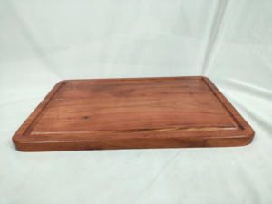 Tabla de cortar de madera ecológica para uso en cocina Diseño amigable con cuchillos con acabado no tóxico para cocina profesional y casera - Product Image 4