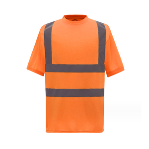 High Quality <b>Hi</b> <b>Vis</b> Custom Safety Work Wear Reflective Short Sleeve <b>t</b> <b>Shirt</b> - Product Image 3