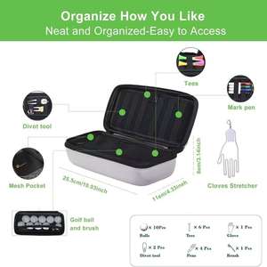 Bolsa de Béisbol Profesional de Gran Capacidad, Resistente al Agua, con Marco Externo, Diseño a Rayas, de Poliéster, para Guantes, Bates y Casco - Product Image 6