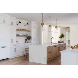 Cabinetry ชุดตู้ครัวไม้เนื้อแข็งตู้ครัวทันสมัยพร้อมประกอบ - Product Image 3