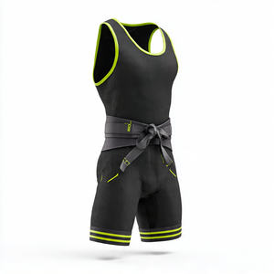 ชุดรอมเปอร์เสื้อกล้ามมวยปล้ำระบายอากาศได้ดี - Product Image 5