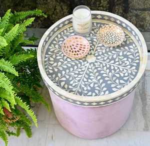 Venta caliente uso doméstico y hotelero tablero MDF hecho a mano resina/incrustaciones de hueso cocina bandeja para servir comida último diseño bandeja para servir - Product Image 6