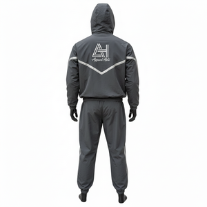 Ropa Deportiva para Hombre 100% Poliéster, Impermeable, Cortavientos, Chaqueta con Cremallera Reflectante, Marca Privada, Ropa Deportiva del Reino Unido - Product Image 3