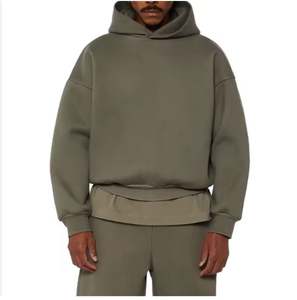 Logo personnalisé Ensemble sweat à capuche deux pièces et jogging en coton survêtement unisexe de qualité supérieure de luxe survêtements unisexes avec broderie pour hommes - Product Image 4