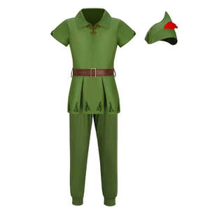 Peter Pan Cosplay Costume for Boys Halloween and <b>Party</b> Featuring Animal Suits and Dresses - Product Image 6