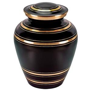 El mejor vendedor, urnas de cremación de latón para cenizas humanas y bolsa de terciopelo gratis del proveedor de la India - Product Image 6