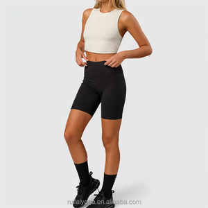 เสื้อกล้ามเอวลอยผ้าฝ้ายสีขาวสำหรับผู้หญิงเสื้อกล้ามแต่งโลโก้ได้ตามต้องการฤดูร้อน - Product Image 2