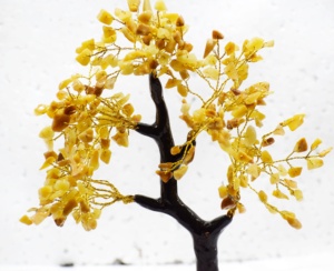 Yellow Quartz Crystal Healing Gemstone <b>Tree</b> - Product Image 4