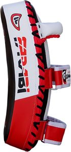Curved Kick Pad Boxing Target Shield Muay Thai MMA Training <b>Dummy</b> Leather PU Material Non-Slip Lightweight Breathable Premium - Product Image 3