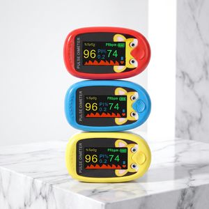 Oxymètre de pouls pour enfant, moniteur de saturation en oxygène sanguin pédiatrique, oxymètre rechargeable pour enfants, mesure du SpO2 - Product Image 3