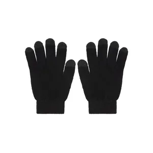 Gants tricotés sur mesure compatibles écrans tactiles pour les sports d'hiver et les activités de plein air - Product Image 1