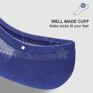 Elegantes calcetines invisibles para hombres debajo de los zapatos con ajuste cómodo para todos los días, calcetines atléticos invisibles para hombres - Product Image 6