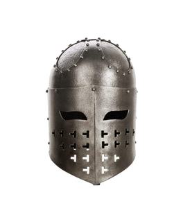 Casque de chevalier viking segmenté / Spangenhelm médiéval |   Idées de vêtements et de costumes d'Halloween, vêtements portables, accessoires de tête - Product Image 1