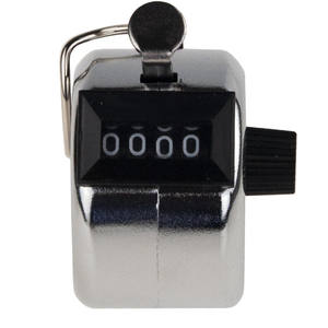 Compteur mécanique analogique, podomètre manuel, compteur à clics pour usage industriel, matériau métallique durable - Product Image 4