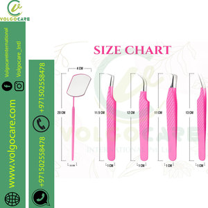 Pinzas de precisión de acero inoxidable de primera calidad de 4 puntas en estilo único para hombres y mujeres DIY y grado industrial con superficie de Punta dentada - Product Image 1