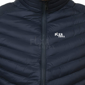 Chaqueta acolchada de manga larga de invierno para hombre con estampado de logotipo personalizado que ofrece aislamiento superior y opciones de marca personalizadas - Product Image 5