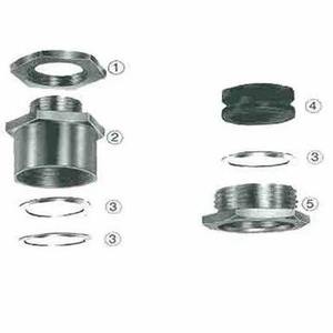 Presse-étoupe industrielle en laiton à compression unique, antidéflagrant et étanche pour un câblage fiable dans des environnements difficiles - Product Image 4