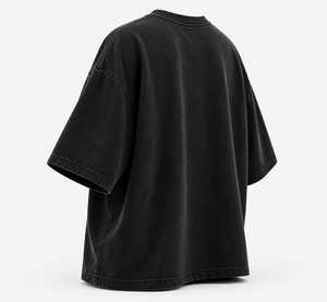 Premium Heavyweight Oversized Embroidered Polyester/Cotton Breathable Unisex T-Shirt - Product Image 5