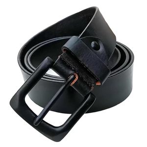 เข็มขัดหนังสีน้ำตาลคลาสสิกสำหรับผู้ชายเข็มขัดหนังวัวสำหรับกางเกงยีนส์ทำด้วยมืองานฝีมือ - Product Image 4