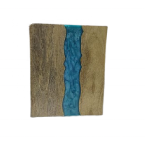 High-Quality Indian Chopping Charcuterie Board Luxury Design Epoxy <b>Resin</b> Mango Wood Scratch-Proof Trendy Home and Kitchen Decor - Product Image 1