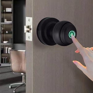 Aien Nhà Máy Giá kỹ thuật số thông minh Key sinh trắc học vân tay tuya Bluetooth Wifi điều khiển từ xa trong nhà bằng gỗ Door Knob khóa thông minh - Product Image 5
