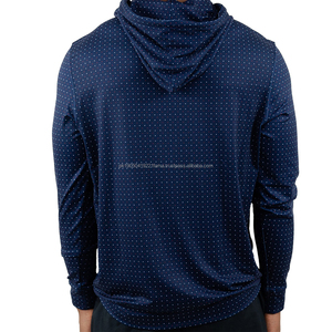 Fitness Wears Best Unisex Beautiful Colors Jersey de manga larga para hombre Sudadera con capucha de rendimiento bordada de invierno - Product Image 5