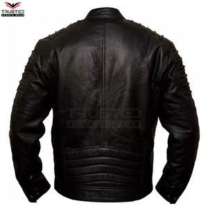 Chaqueta de Lona y Cuero PU de Alta Calidad para Hombre, Personalizable, Reversible, Impermeable, con Calefacción Frontal, Estilo Urbano, Cuello Alto, Venta al Por Mayor - Product Image 4
