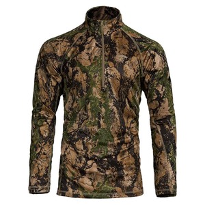 Veste de chasse à capuche camouflage extérieure au design unique Sweat à capuche imperméable à vendre Sweat à capuche zippé ouvert pour hommes - Product Image 3