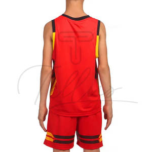 Uniformes de basket-ball pour enfants de haute qualité, design personnalisé, style personnalisé, vêtements de sport, uniformes pour enfants de nouvelle conception personnalisés - Product Image 2