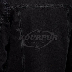 Vente en gros 100% coton veste en jean pour hommes imperméable et personnalisable avec le dernier tissu de toile de conception - Product Image 6