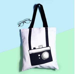 Sac fourre-tout en coton réutilisable écologique pour le shopping et l'usage quotidien Sac fourre-tout en toile imprimé logo personnalisé vente en gros - Product Image 6