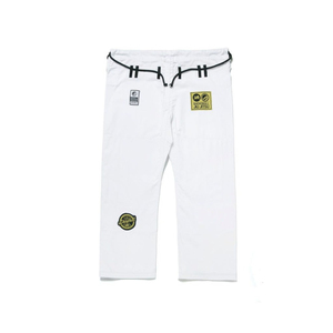 Kimono de BJJ Brasileño Blanco de Primera Calidad con Logotipo Personalizado, Uniforme de Artes Marciales, 100% Algodón, Transpirable, Corte Holgado, Shoyorol 440g - Product Image 5