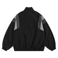 Veste coupe-vent imperméable pour homme automne 2026, style color block, protection solaire, décontractée, avec poches zippées