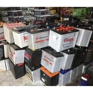 Kami menjual 100% baterai bekas murni baterai aki kering asam timbal kepingan timah dengan harga rendah...