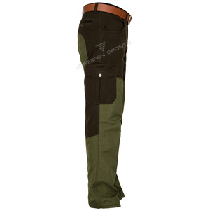 Pantalon de chasse et de randonnée pour hommes, de haute qualité, personnalisé, respirant, coupe-vent, en toile 100% coton, deux couleurs, été - Product Image 3