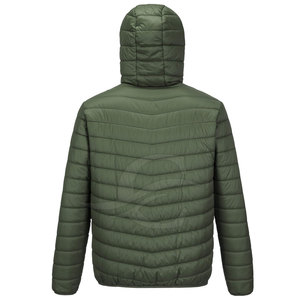 Chaqueta de Invierno Ligera con Capucha para Hombre, Estilo Urbano, Impermeable, Transpirable, Servicio OEM, Tela de Lona, Cuello Alto, Talla XL - Product Image 2