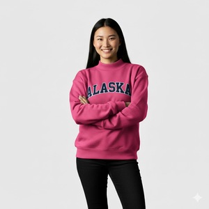 เสื้อฮู้ดกันหนาวผ้าฟลีซถักเป็นมิตรต่อสิ่งแวดล้อมกำหนดโลโก้ได้เอง - Product Image 5