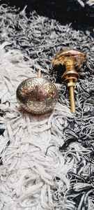 Bouton de porte en cuivre et laiton de style antique pour portes principales armoires armoires tiroirs placards et meubles de maison - Product Image 4