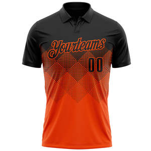 Usine directement 100% polyester à séchage rapide sublimation polo à manches courtes t-shirt pour hommes - Product Image 1
