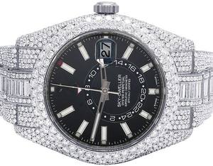 Trendy VVS Moissanite Diamond Index Dial Acero inoxidable Automático Iced Out Reloj de pulsera Hip Hop Moda de lujo al mejor precio - Product Image 2